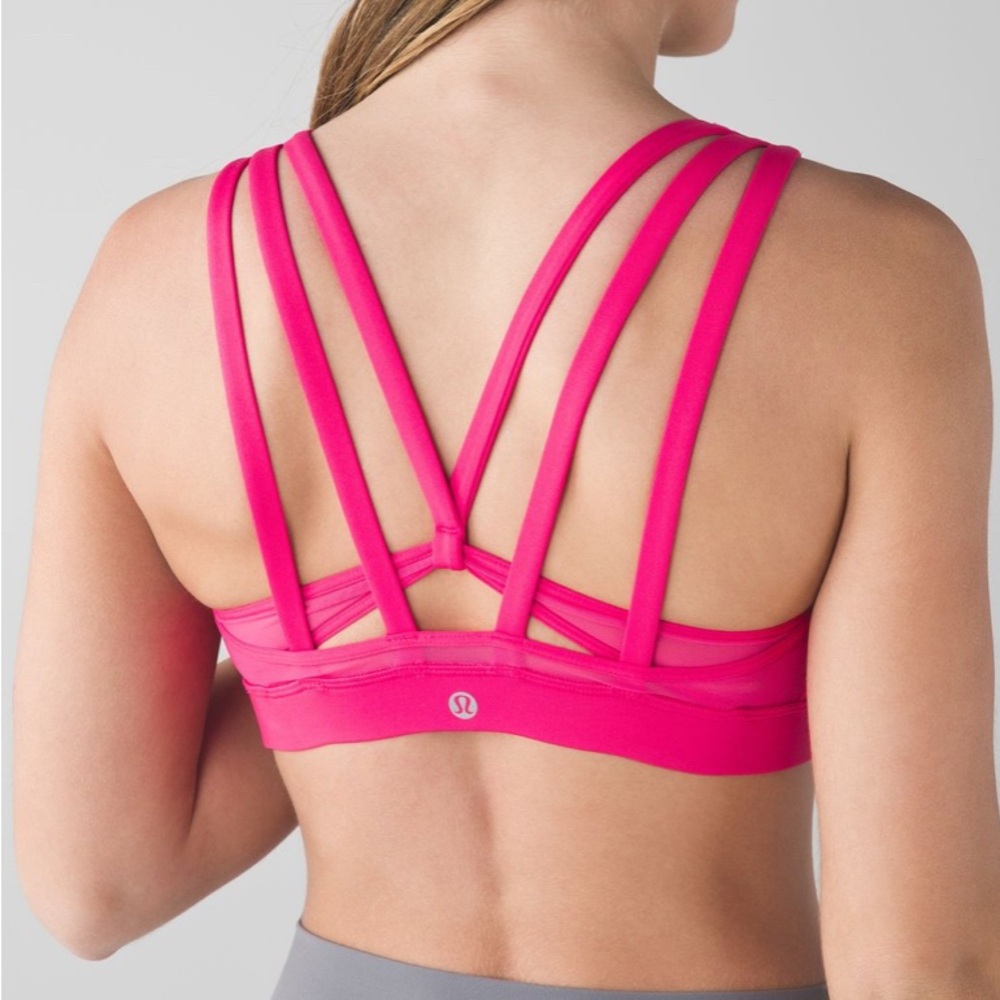 Lululemon Energy Bra (Exhale) Boom Juice size 10
